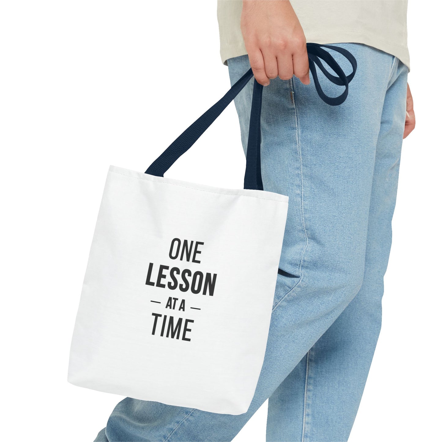 Teacher Gift Bags – One Lesson at a Time Inspirational Tote