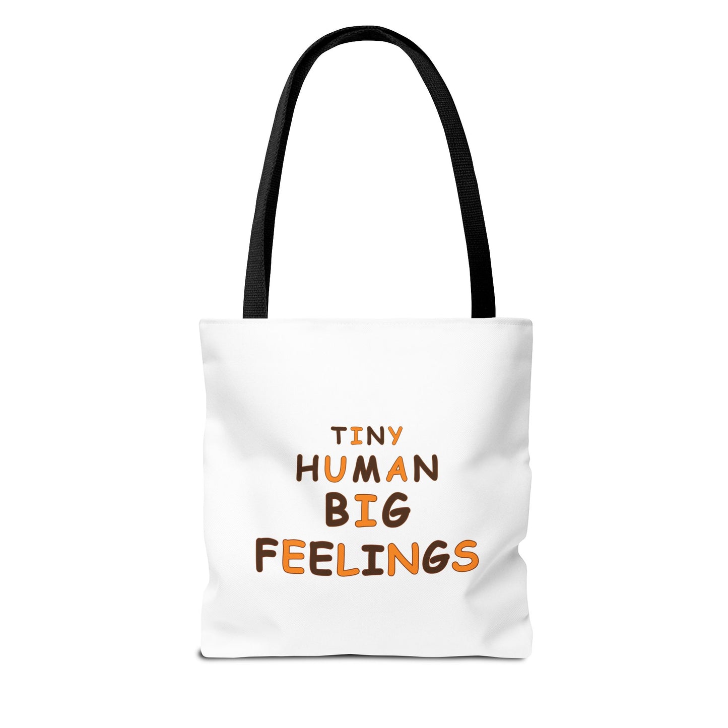 Teacher Tote Bag – Tiny Human Big Feelings Canvas Carryall