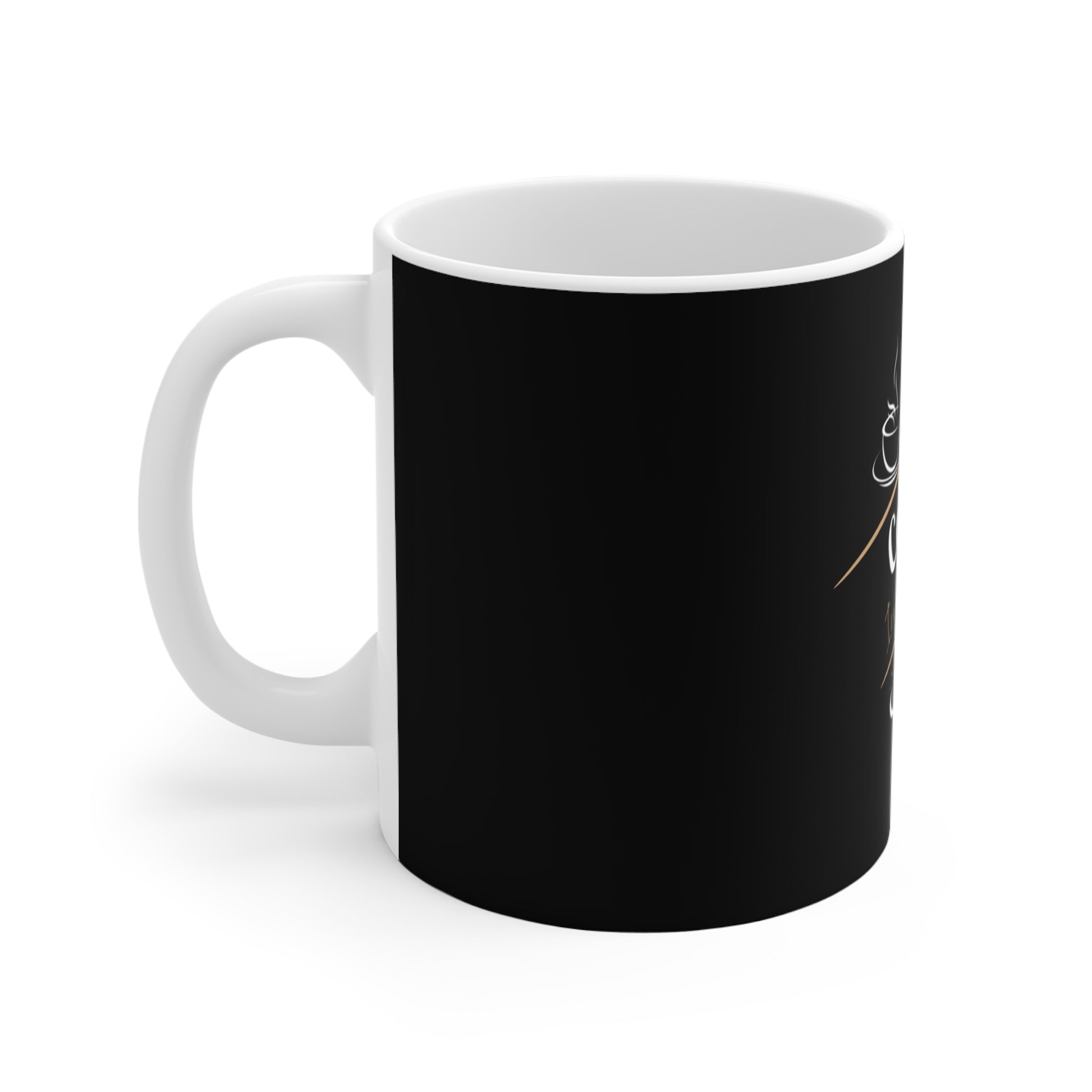 Lifestyle mug - left view