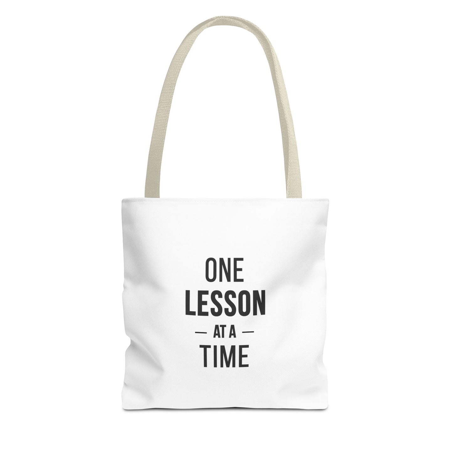 Teacher Gift Bags – One Lesson at a Time Inspirational Tote