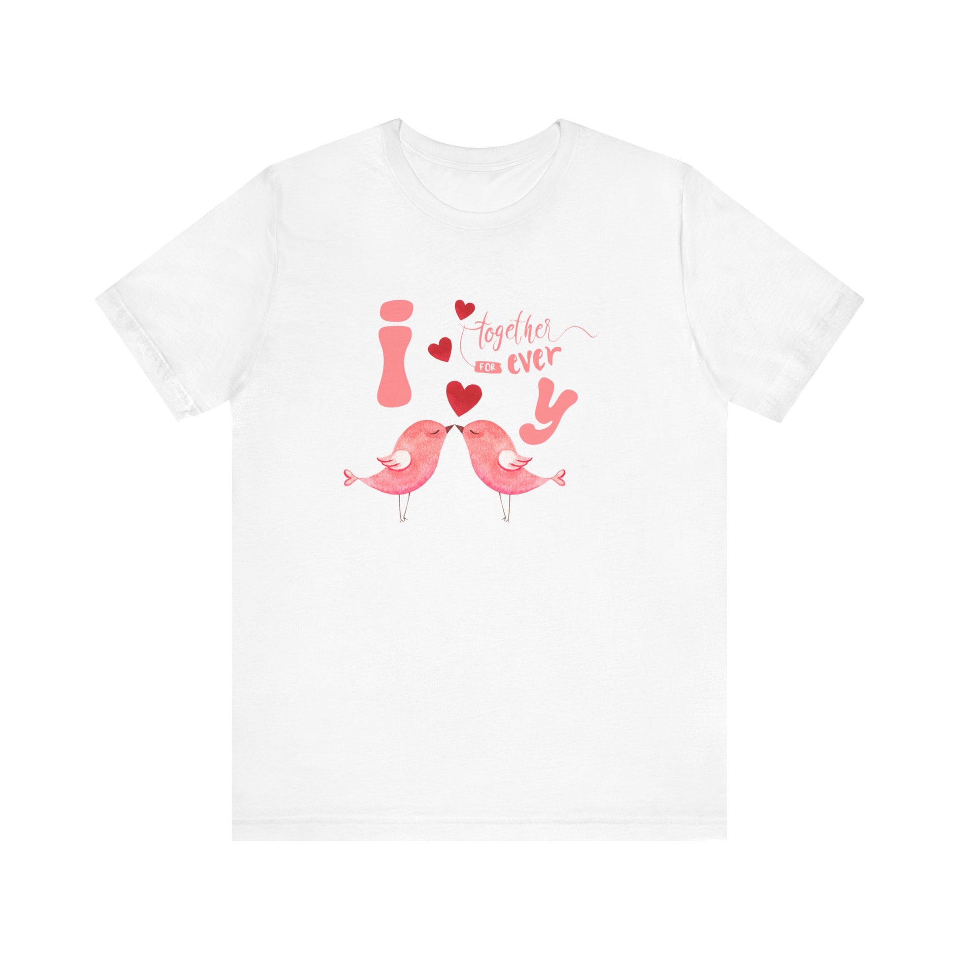Forever love birds t-shirt - white