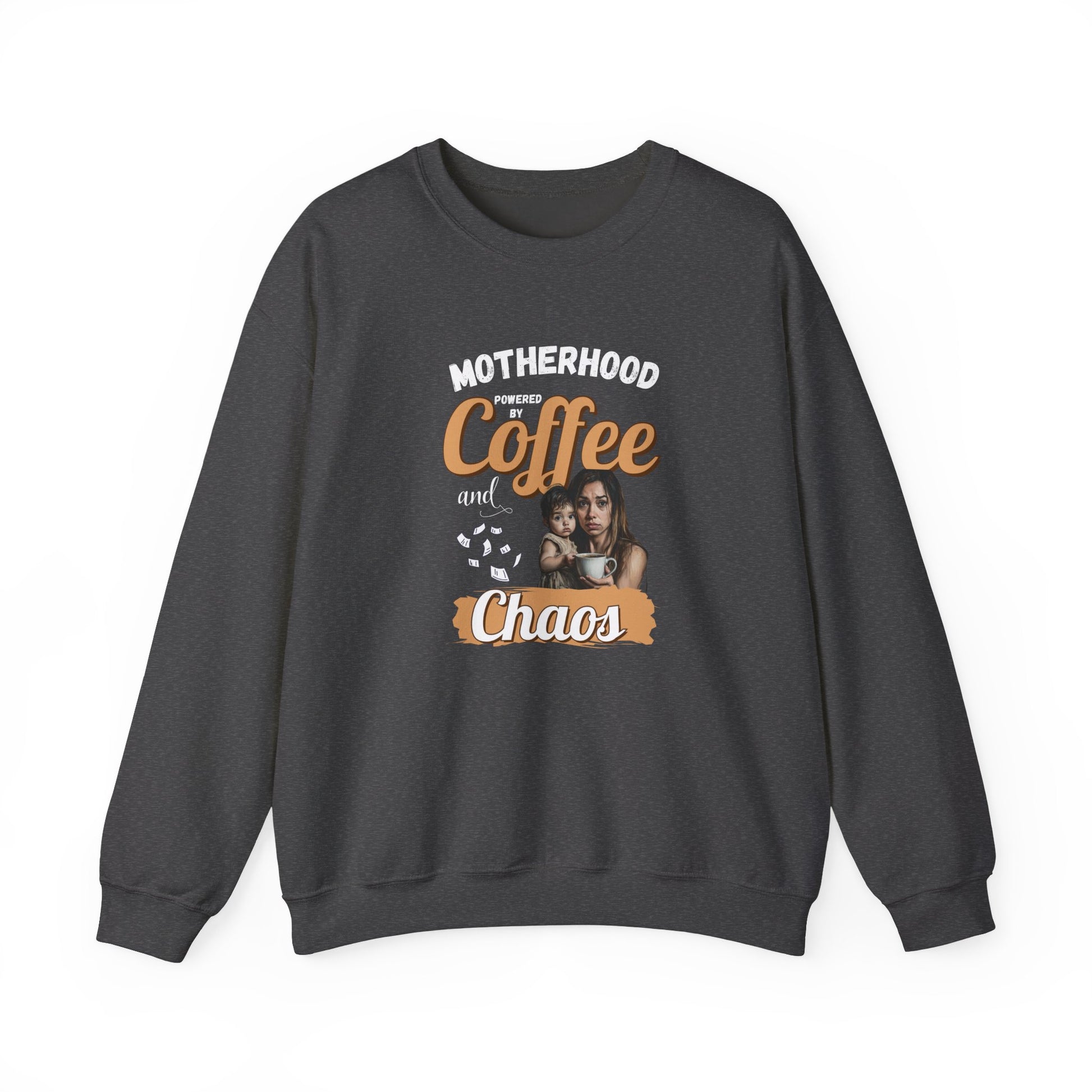 Comfy mom weatshirt - heather navy