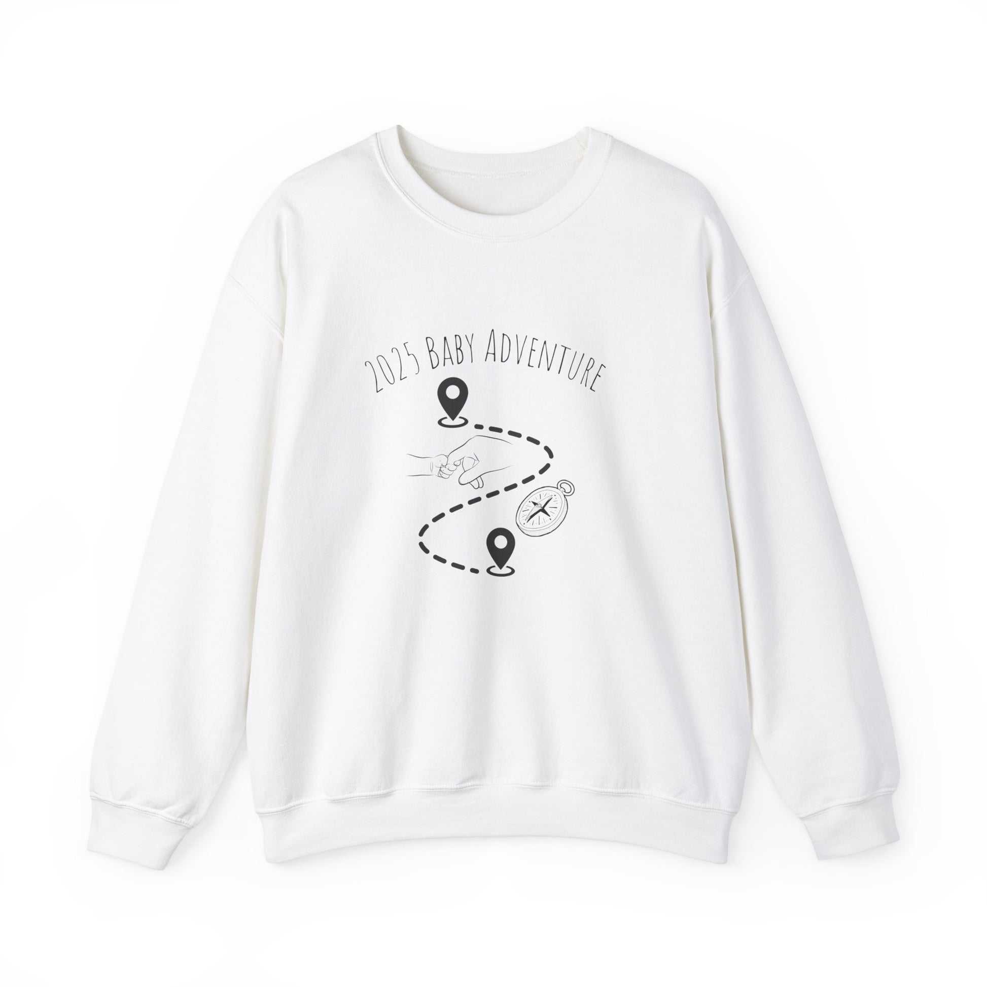 2025 Baby adventure sweatshirt - White
