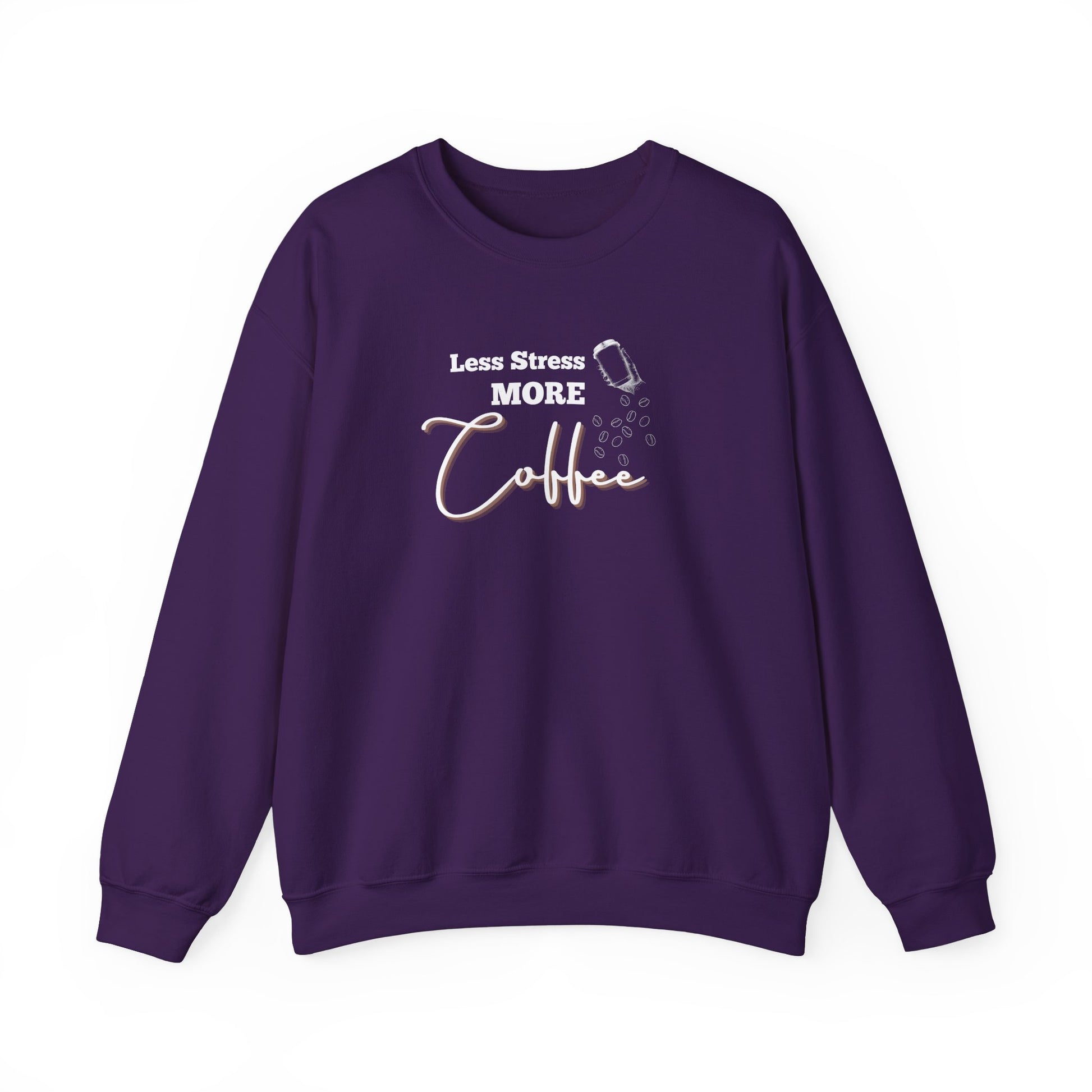 Relaxed coffee sweatshirt - Purple