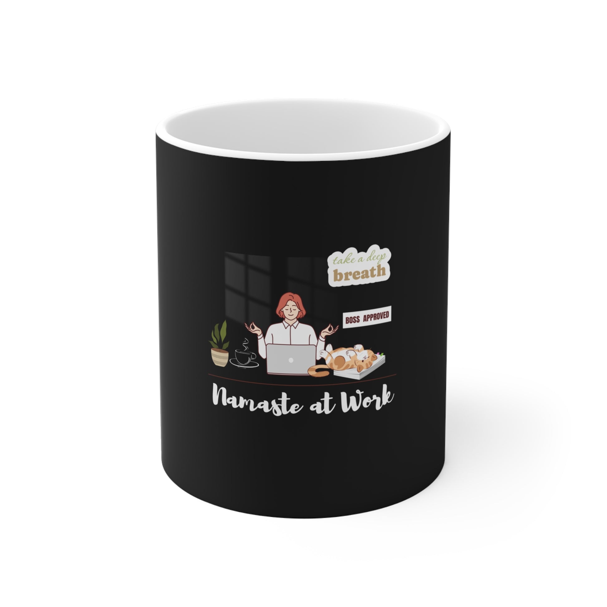 Stress relief coffee mug - Closeup