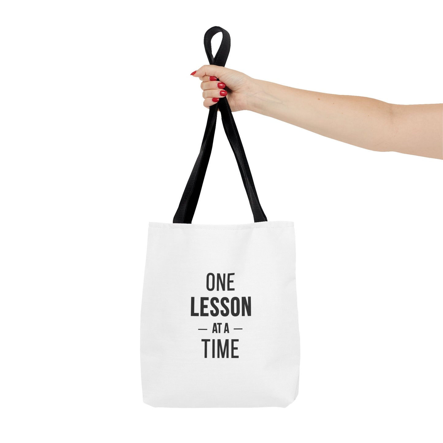 Teacher Gift Bags – One Lesson at a Time Inspirational Tote