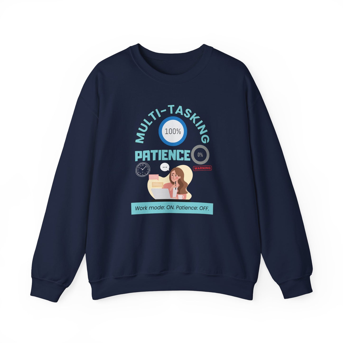 work-mode-sweatshirt - navy