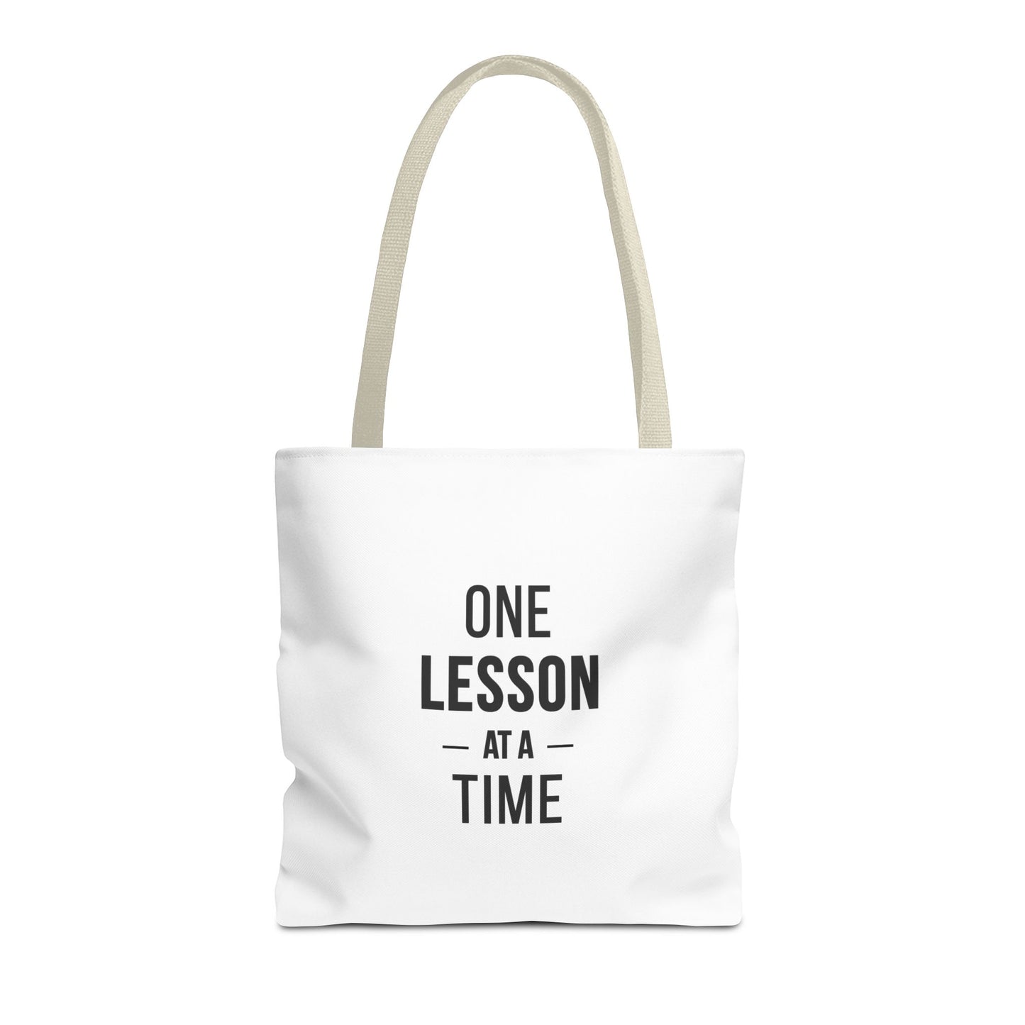 Teacher Gift Bags – One Lesson at a Time Inspirational Tote