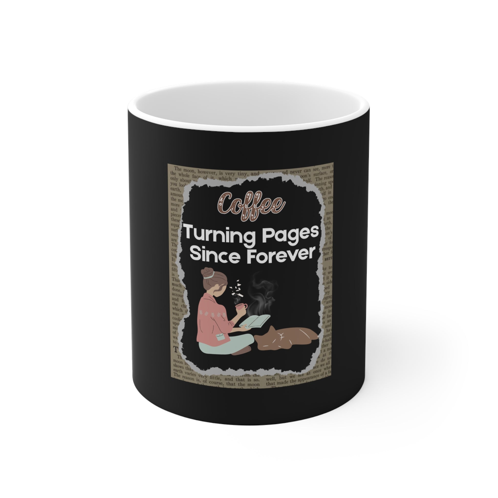 Cute Coffee Mug for Book Lovers Design