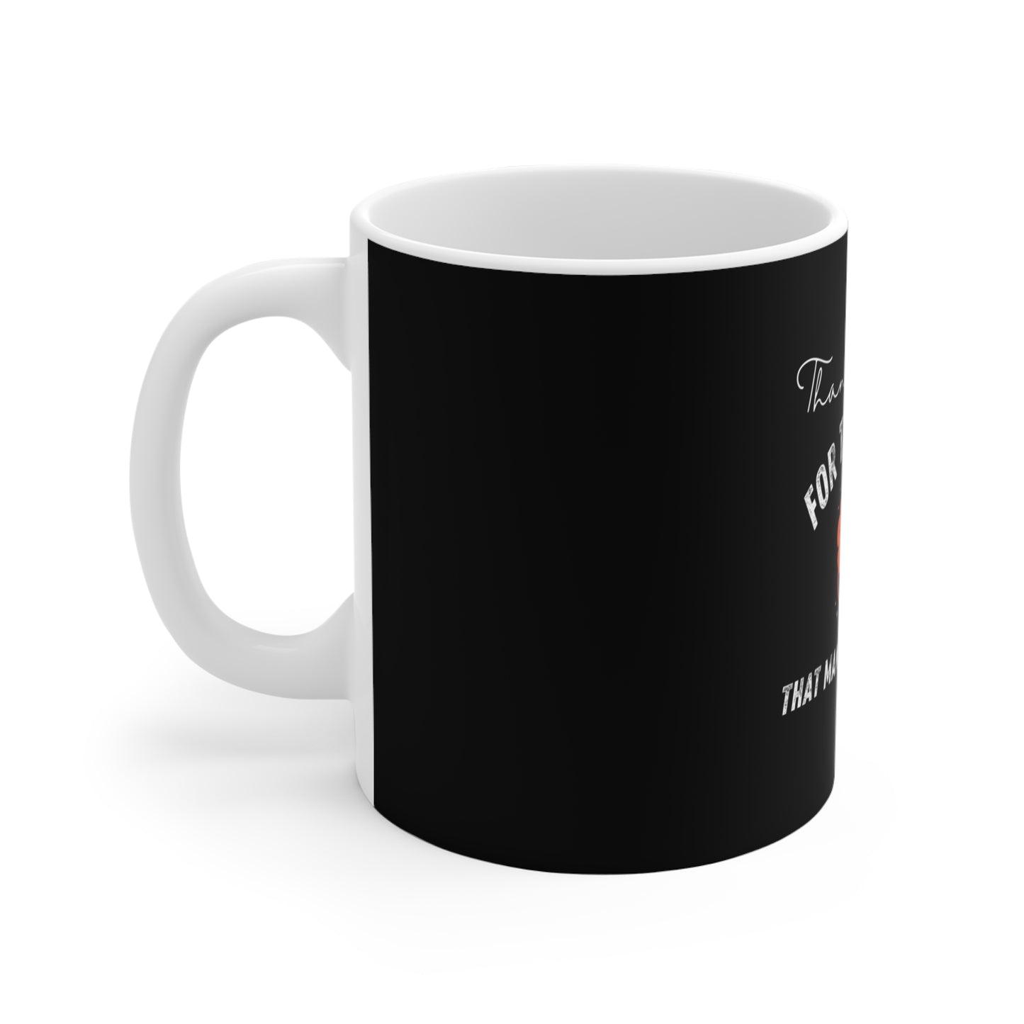 Unique mug - side view