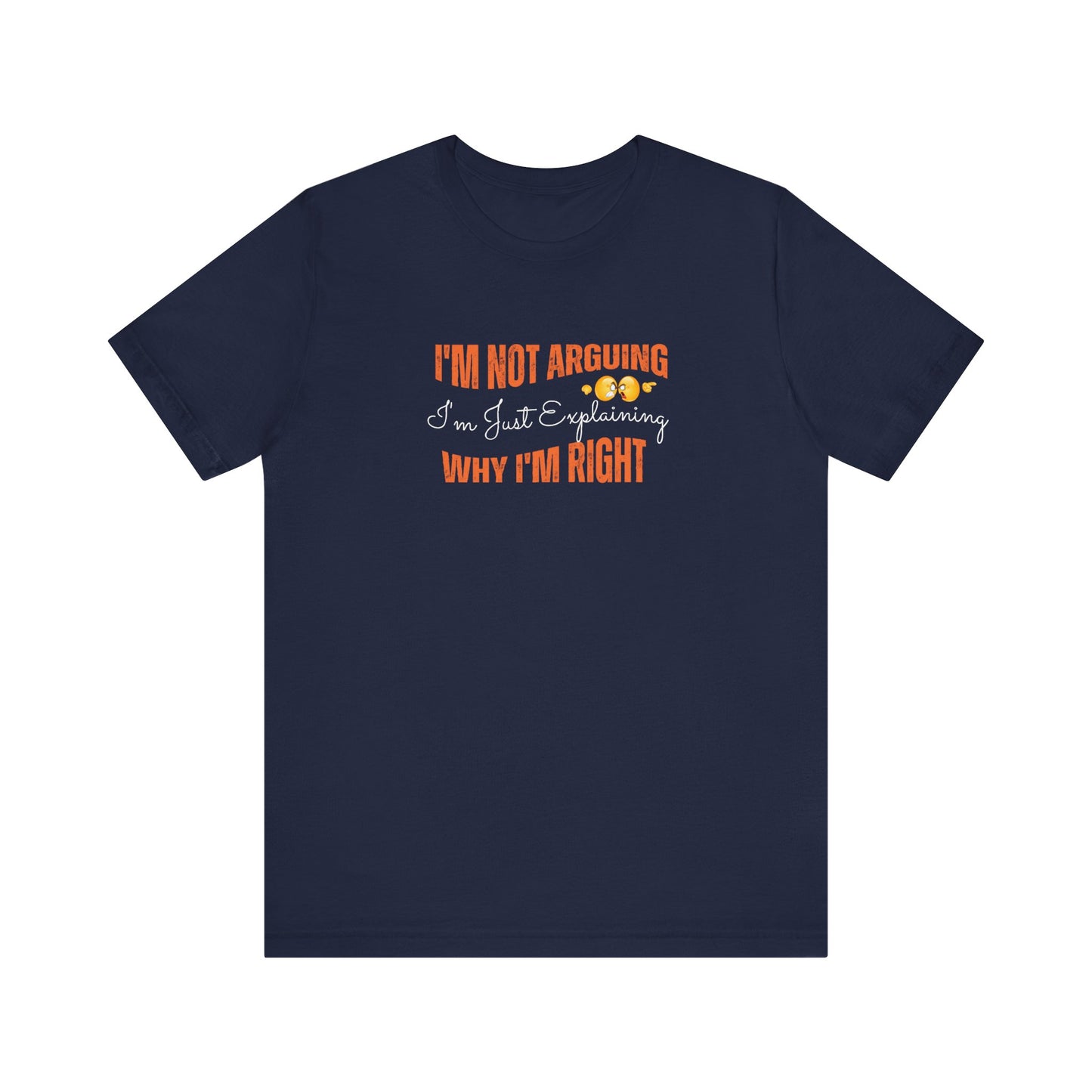 Funny t-shirt for smart thinkers - Navy