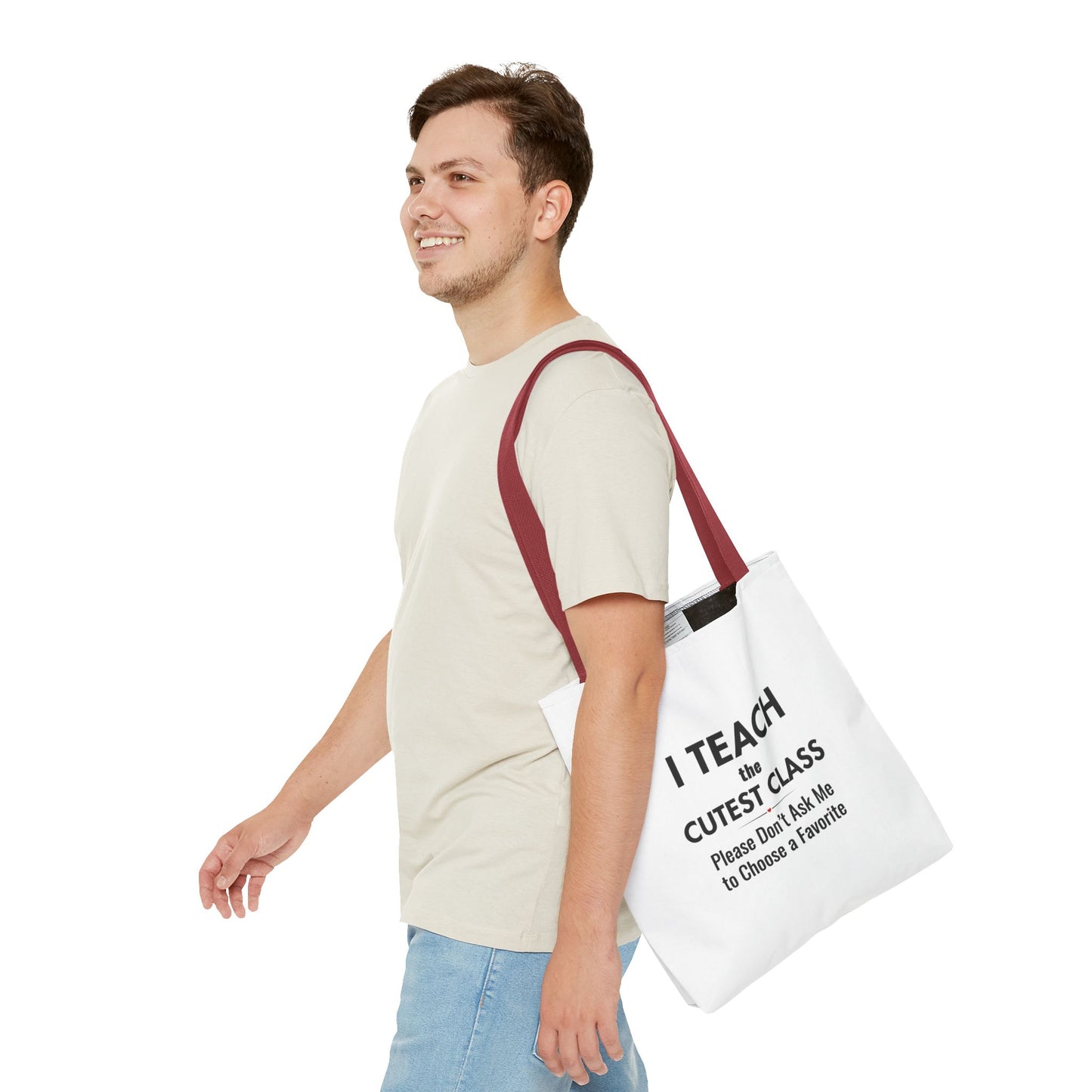 Teacher Canvas Bag – I Teach the Cutest Class Tote