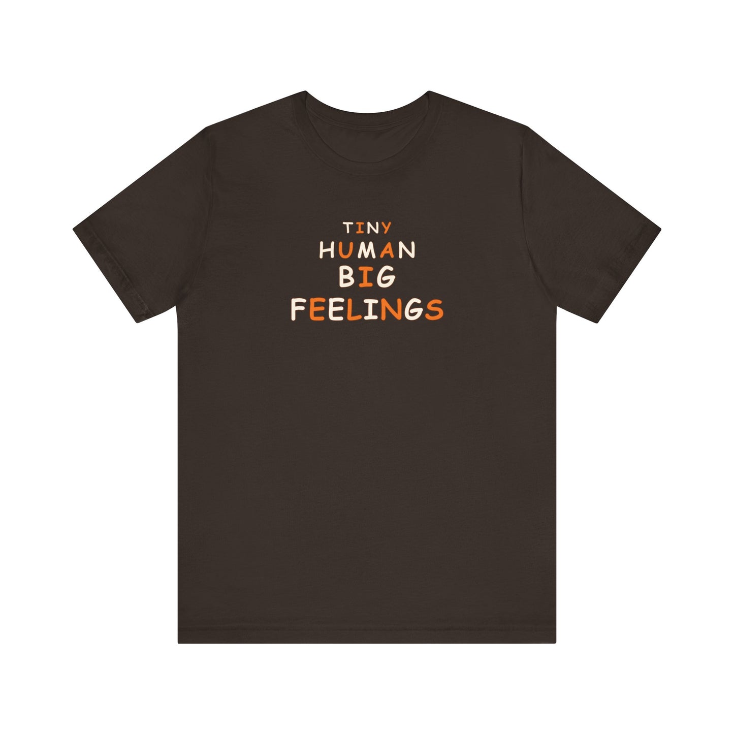 Teacher Shirt – Tiny Human Big Feelings Graphic Tee