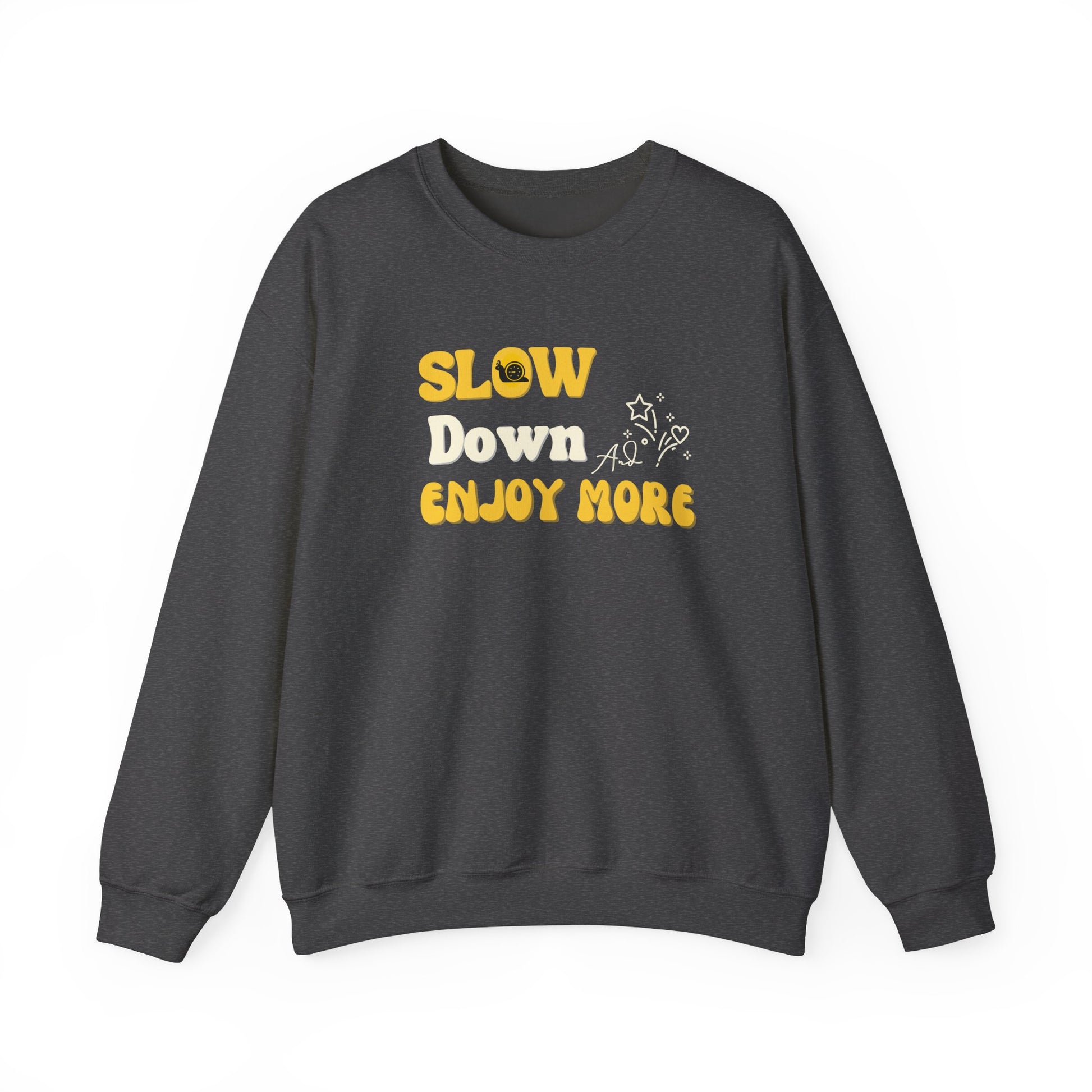 Inspirational pullover sweatshirt - heather navy