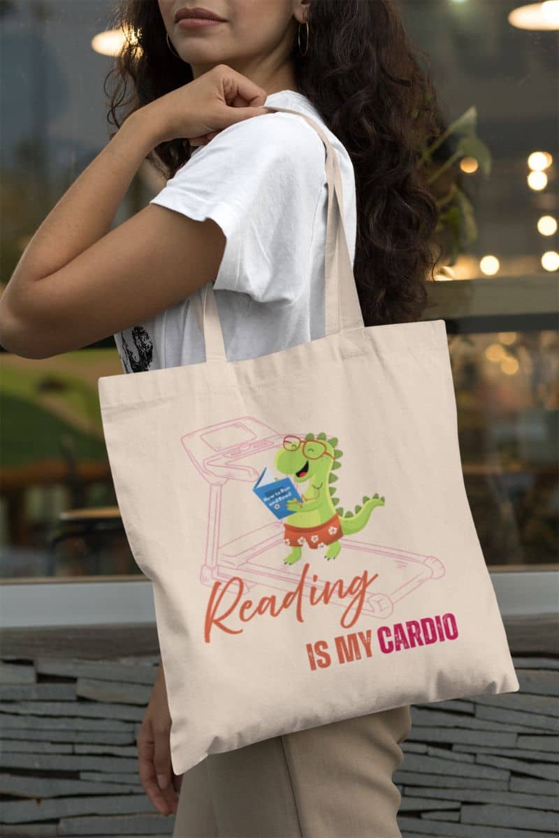 Canvas tote bag for modern women