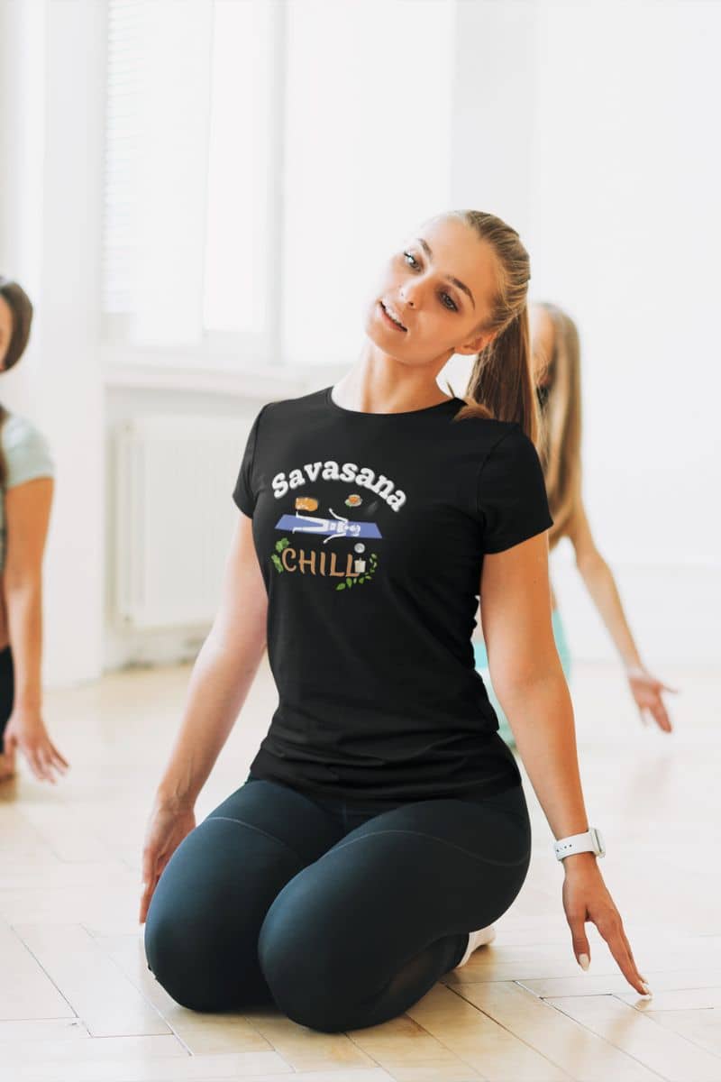 Funny yoga shirt for yoga lovers