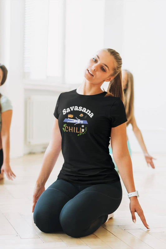 Funny yoga shirt for yoga lovers