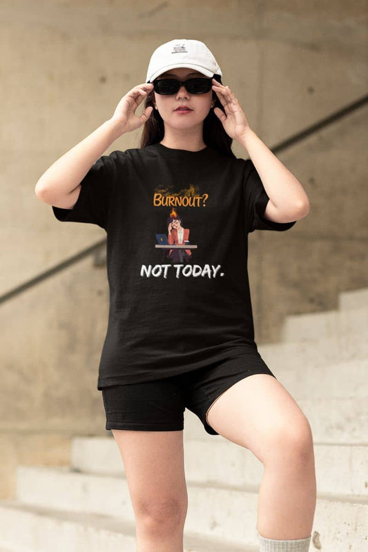 Motivational graphic t-shirt for women