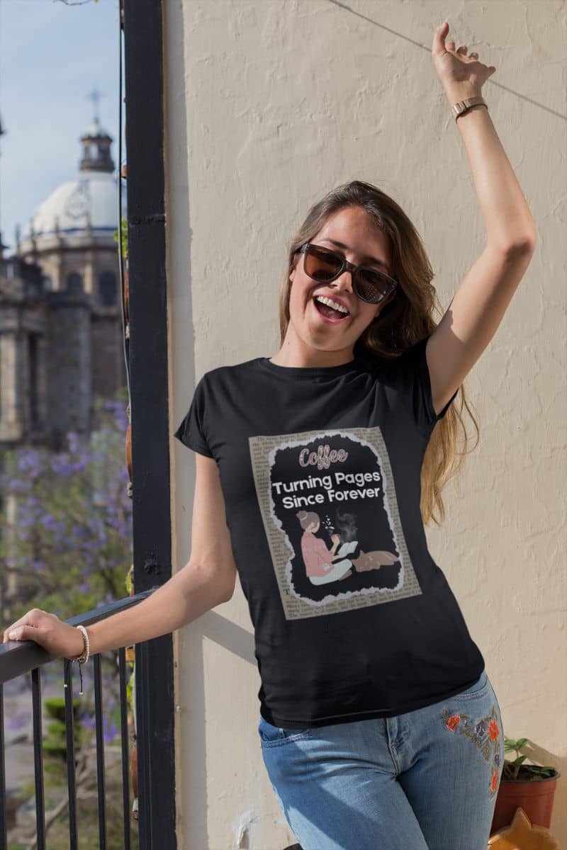 Soft cotton printed tee for an active day