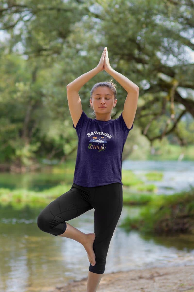 Yoga vibes t-shirt for yoga lovers