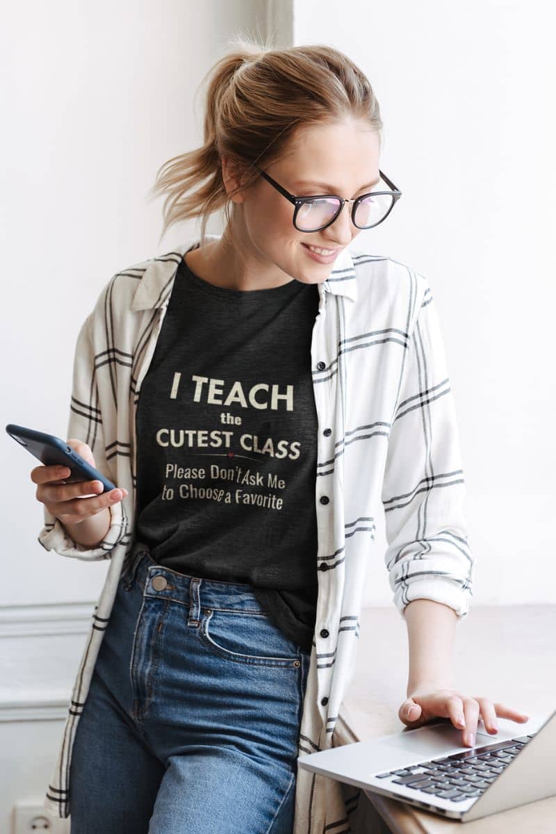 Classroom Shirt – I Teach the Cutest Class Teacher Tee