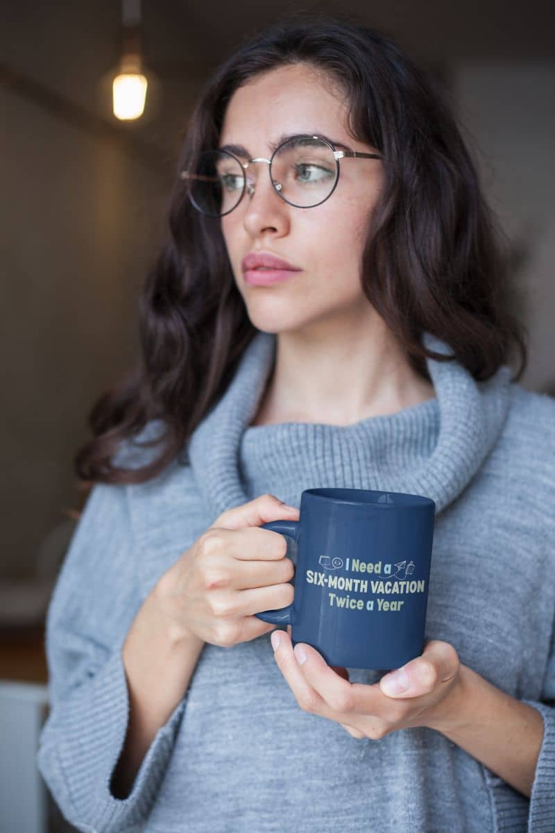 morning routine mug - funny mug for energetic morning